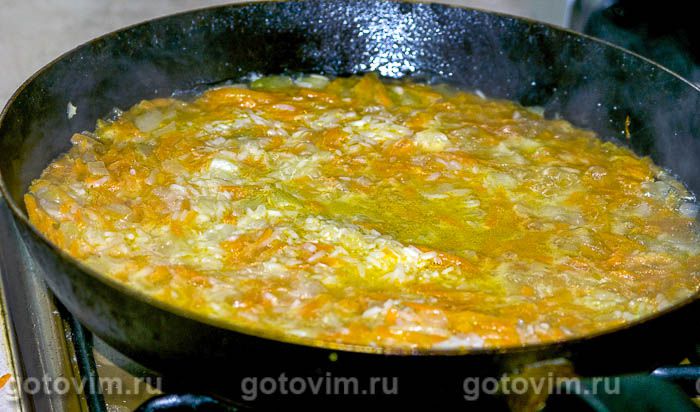 Фотографии рецепта Рисовая запеканка с кабачками, 02 Рисовая запеканка с кабачками, Шаг 02