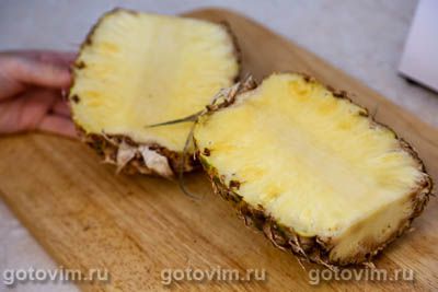 Фотографии рецепта Как почистить ананас, 02 Как почистить ананас, Шаг 02
