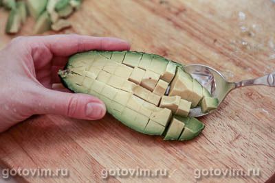 Фотографии рецепта Как почистить авокадо, 03 Как почистить авокадо, Шаг 03