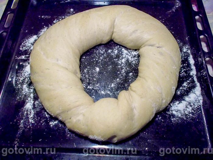 Фотографии рецепта Калач на растительном масле, 08 Калач на растительном масле, Шаг 08