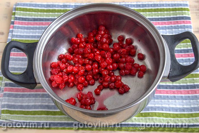 Фотографии рецепта Кисель из калины, 01 Кисель из калины, Шаг 01