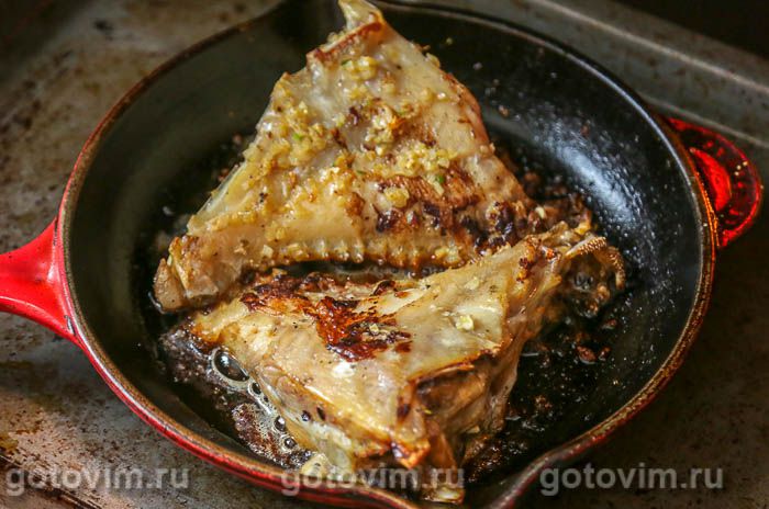 Фотографии рецепта Камбала калкан, жаренная кусочками в сливочном масле, 10 Камбала калкан, жаренная кусочками в сливочном масле, Шаг 10