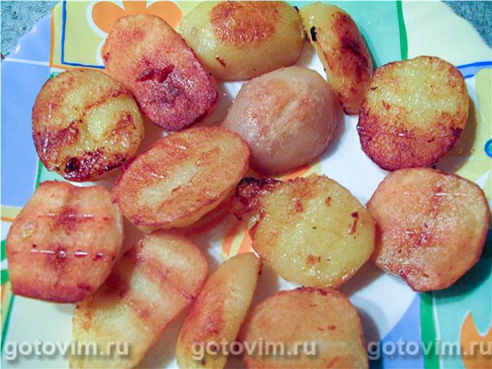 Фотографии рецепта Канапе с картофелем и килькой, 02 Канапе с картофелем и килькой, Шаг 02