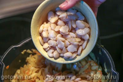 Фотографии рецепта Тушеная капуста с фасолью , 04 Тушеная капуста с фасолью , Шаг 04