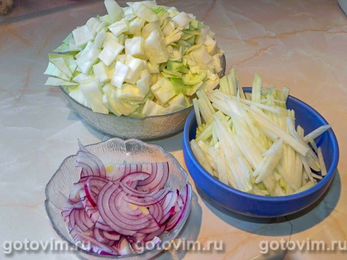 Фотографии рецепта Куриный суп с капустой , 01 Куриный суп с капустой , Шаг 01