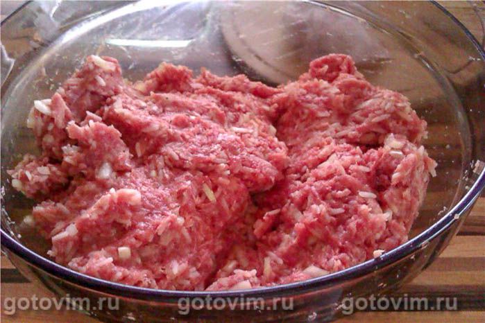 Фотографии рецепта Капустно-мясная запеканка, 02 Капустно-мясная запеканка, Шаг 02