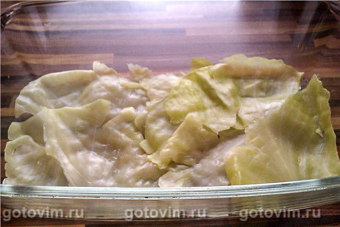 Фотографии рецепта Капустно-мясная запеканка, 03 Капустно-мясная запеканка, Шаг 03
