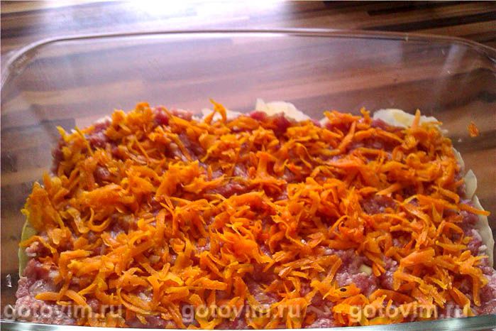 Фотографии рецепта Капустно-мясная запеканка, 05 Капустно-мясная запеканка, Шаг 05