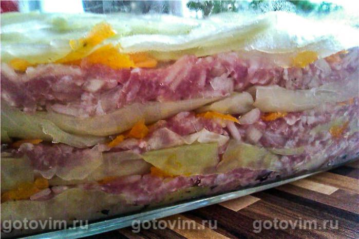 Фотографии рецепта Капустно-мясная запеканка, 06 Капустно-мясная запеканка, Шаг 06