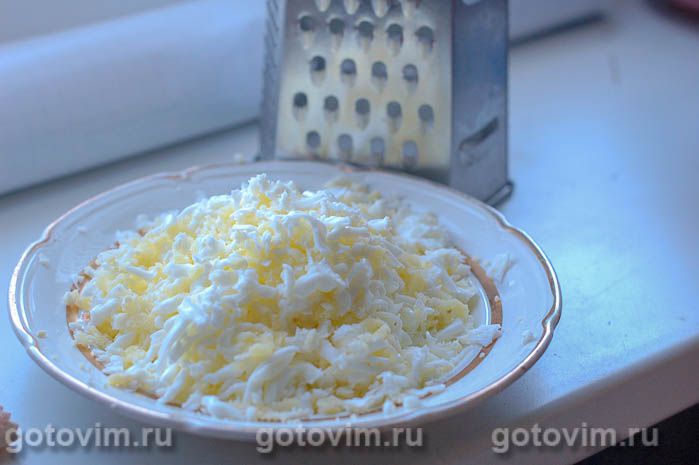 Фотографии рецепта Пирог с капустой из творожного теста, 05 Пирог с капустой из творожного теста, Шаг 05