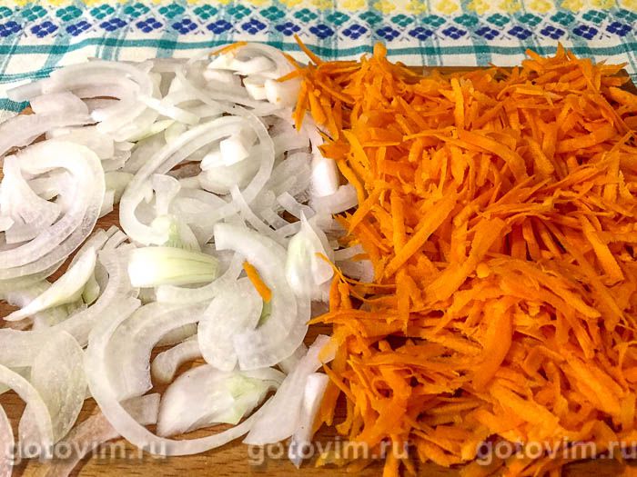 Фотографии рецепта Тушеная капуста с мясом, 03 Тушеная капуста с мясом, Шаг 03