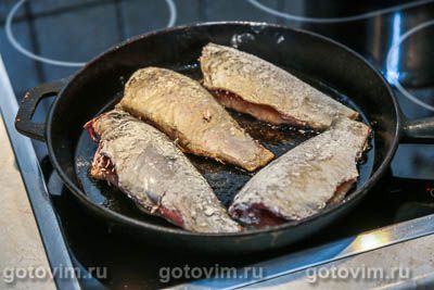 Фотографии рецепта Караси в сметане, 02 Караси в сметане, Шаг 02