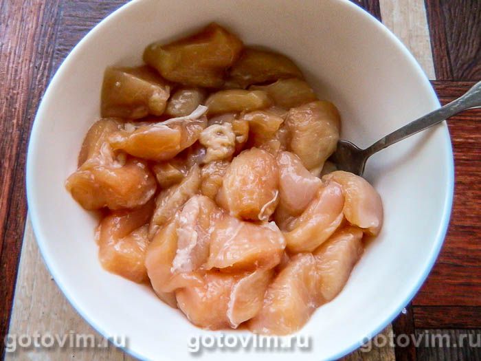 Фотографии рецепта Карбонат из курицы, 02 Карбонат из курицы, Шаг 02