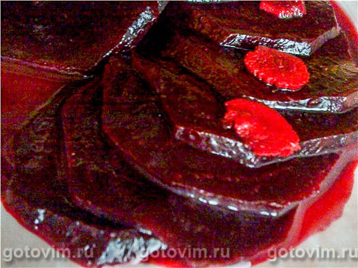 Фотографии рецепта Карпаччо из свёклы, 02 Карпаччо из свёклы, Шаг 02