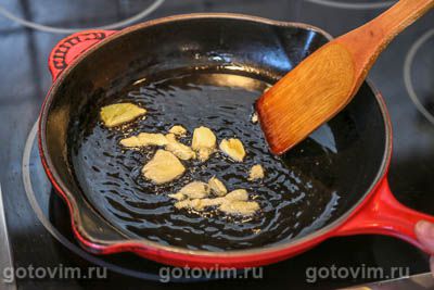 Фотографии рецепта Жареная картофельная лепешка с зеленью, 04 Жареная картофельная лепешка с зеленью, Шаг 04