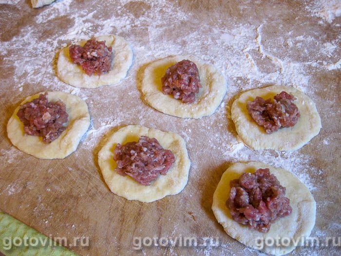 Фотографии рецепта Картофельные кнедлики с мясом, 07 Картофельные кнедлики с мясом, Шаг 07