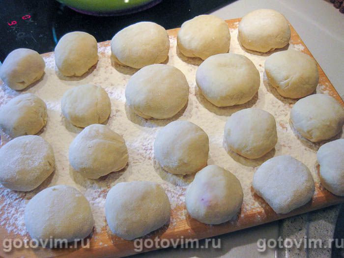 Фотографии рецепта Картофельные кнедлики с мясом, 08 Картофельные кнедлики с мясом, Шаг 08
