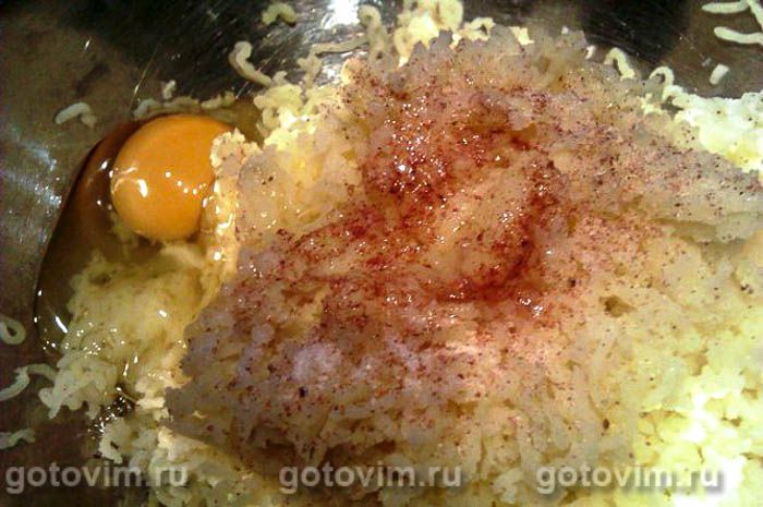 Фотографии рецепта Картофельные крокеты с начинкой, 02 Картофельные крокеты с начинкой, Шаг 02