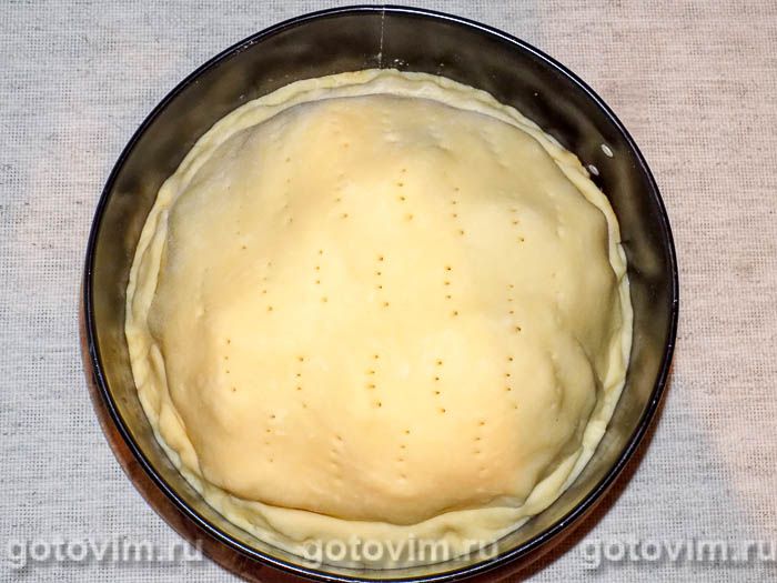 Фотографии рецепта Картофельный перевёрнутый пирог, 06 Картофельный перевёрнутый пирог, Шаг 06