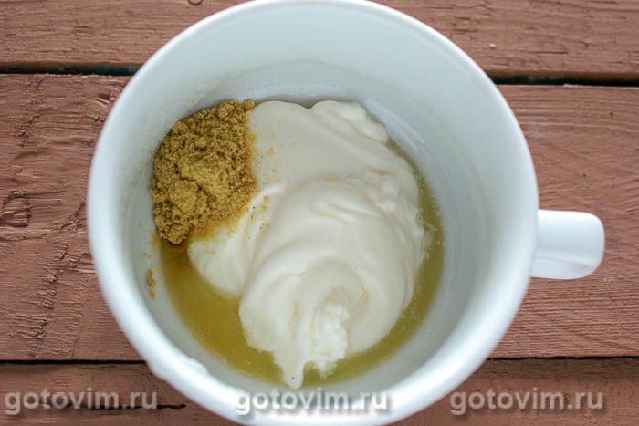 Фотографии рецепта Картофельный салат с горчичной заправкой, 04 Картофельный салат с горчичной заправкой, Шаг 04