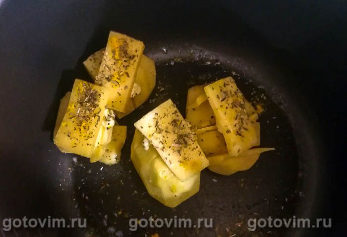 Фотографии рецепта Картошка с сыром в мультиварке, 04 Картошка с сыром в мультиварке, Шаг 04