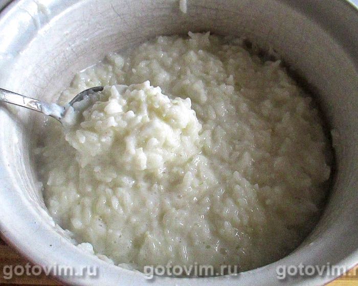 Фотографии рецепта Каша рисовая с бананами в карамели, 04 Каша рисовая с бананами в карамели, Шаг 04