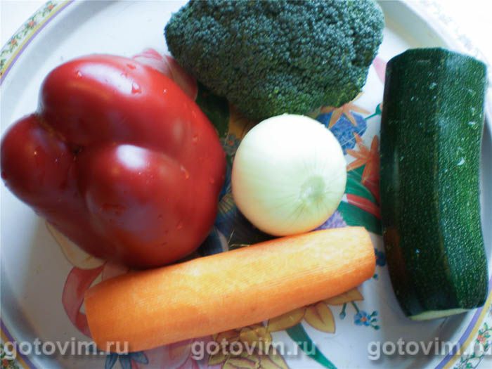 Фотографии рецепта Каша из дробленого ячменя с овощами, 01 Каша из дробленого ячменя с овощами, Шаг 01