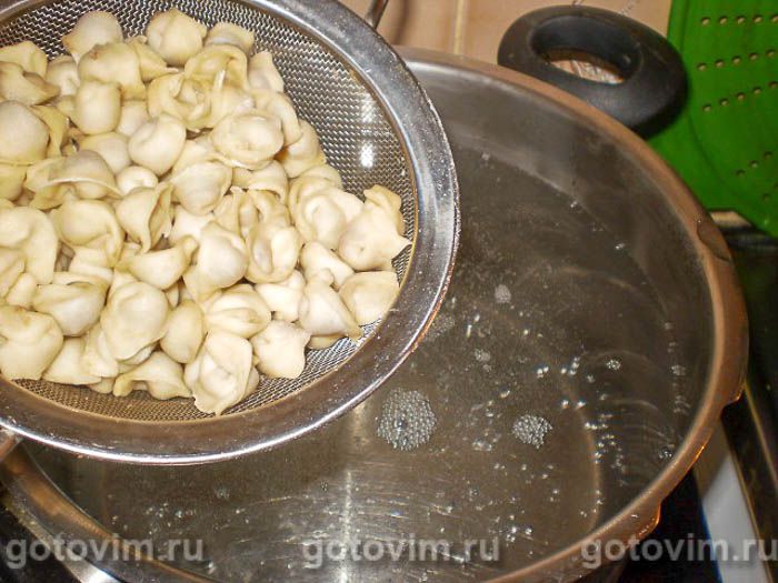 Фотографии рецепта Къашык-аш (суп с пельменями), 07 Къашык-аш (суп с пельменями), Шаг 07