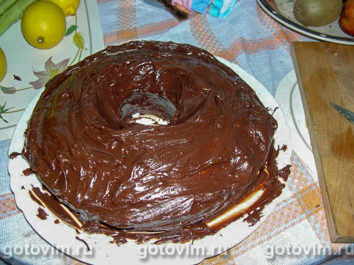 Фотографии рецепта Кекс с шоколадной глазурью , 03 Кекс с шоколадной глазурью , Шаг 03