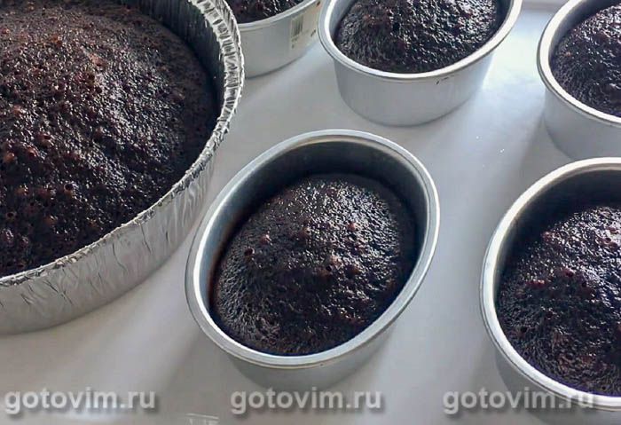 Фотографии рецепта Шоколадный кекс с шоколадной глазурью, 01 Шоколадный кекс с шоколадной глазурью, Шаг 01