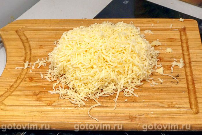 Фотографии рецепта Кексы из кабачков и сыра, 02 Кексы из кабачков и сыра, Шаг 02