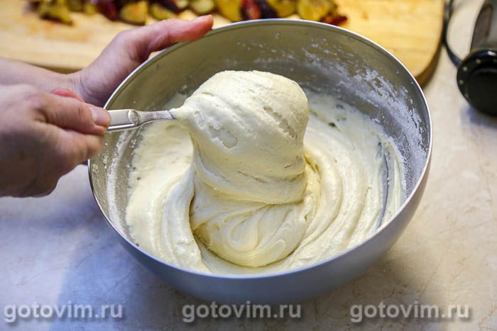 Фотографии рецепта Кекс со сливой и кофе, 05 Кекс со сливой и кофе, Шаг 05