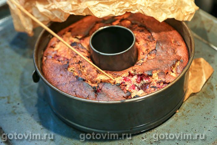 Фотографии рецепта Кекс со сливой и кофе, 10 Кекс со сливой и кофе, Шаг 10