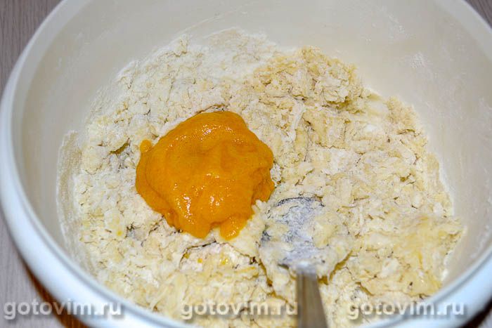 Фотографии рецепта Кексы с кунжутной халвой, 03 Кексы с кунжутной халвой, Шаг 03
