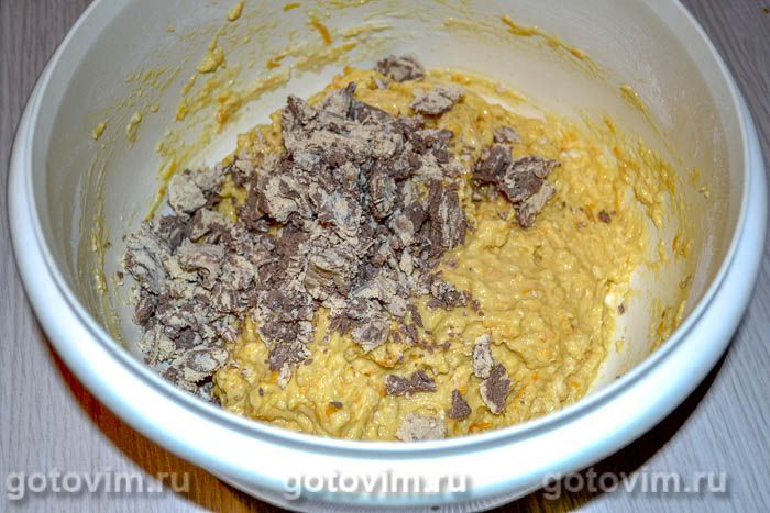 Фотографии рецепта Кексы с кунжутной халвой, 05 Кексы с кунжутной халвой, Шаг 05