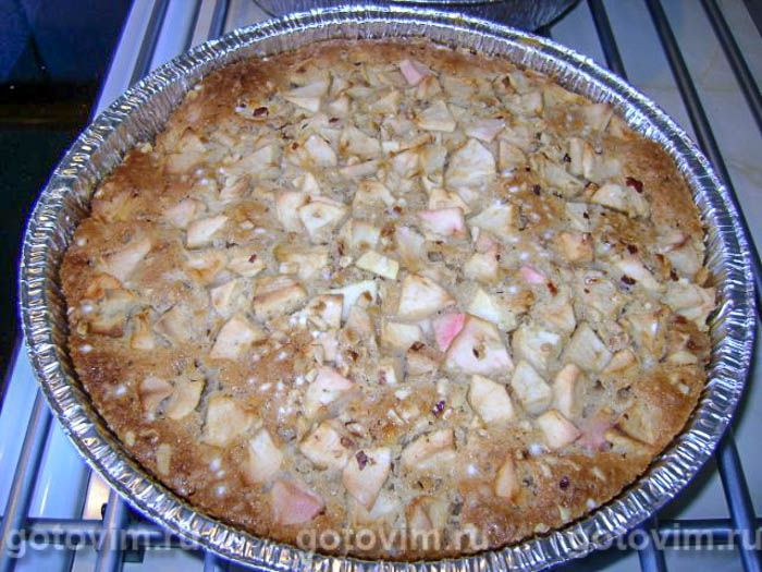 Фотографии рецепта Кексопирог с яблоками, 07 Кексопирог с яблоками, Шаг 07