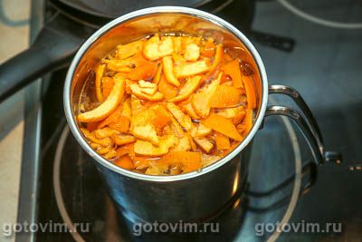 Фотографии рецепта Кисель из мандаринов, 04 Кисель из мандаринов, Шаг 04