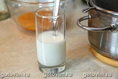Фотографии рецепта Кисель из мандаринов, 05 Кисель из мандаринов, Шаг 05