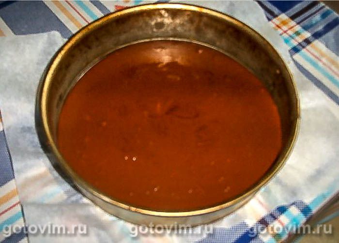 Фотографии рецепта Пирог-размазня (Kladdkaka), 03 Пирог-размазня (Kladdkaka), Шаг 03