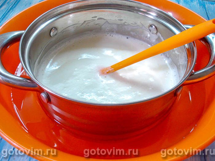 Фотографии рецепта Домашнее эскимо с клубникой и вишней, 03 Домашнее эскимо с клубникой и вишней, Шаг 03