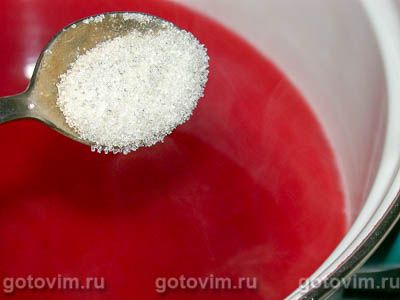 Фотографии рецепта Клюквенный кисель, 03 Клюквенный кисель, Шаг 03
