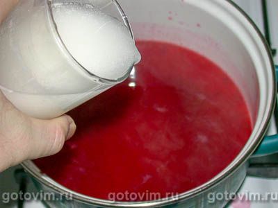 Фотографии рецепта Клюквенный кисель, 05 Клюквенный кисель, Шаг 05