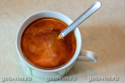 Фотографии рецепта Кофе с молоком и медом, 03 Кофе с молоком и медом, Шаг 03