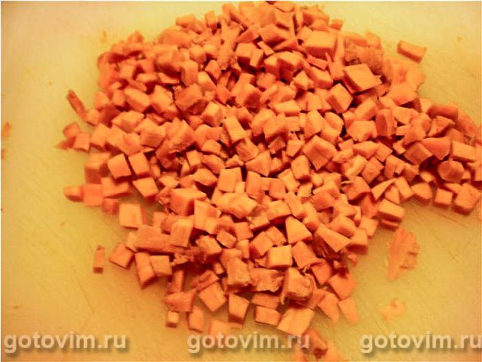 Фотографии рецепта Коктейль-салат с тыквой и курицей, 01 Коктейль-салат с тыквой и курицей, Шаг 01