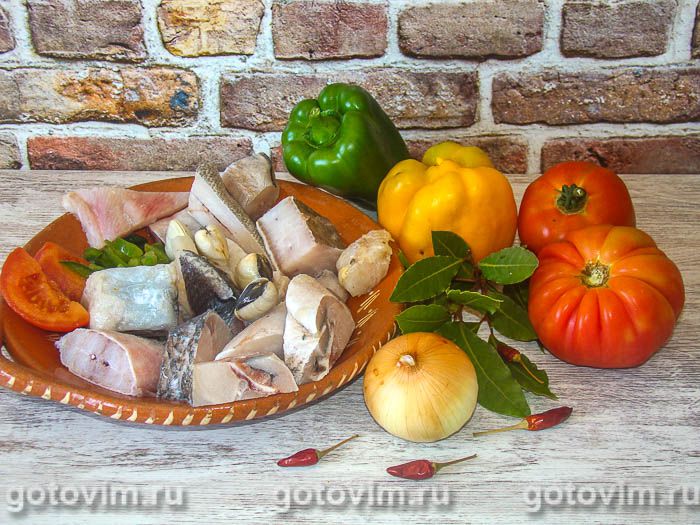 Фотографии рецепта Калдейрада (Португальская кухня) , 01 Калдейрада (Португальская кухня) , Шаг 01