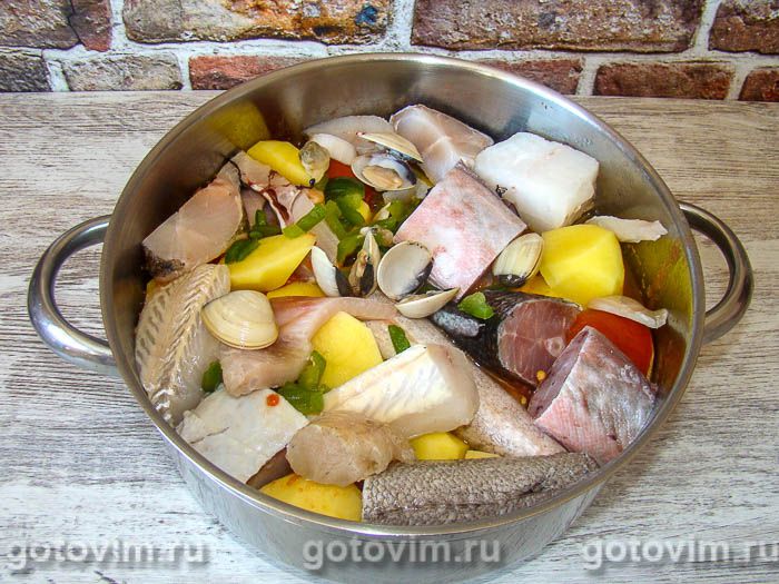 Фотографии рецепта Калдейрада (Португальская кухня) , 04 Калдейрада (Португальская кухня) , Шаг 04
