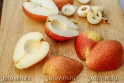 Фотографии рецепта Компот из груш и слив, 01 Компот из груш и слив, Шаг 01