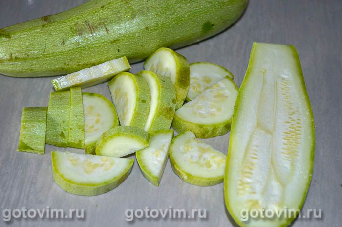 Фотографии рецепта Летний компот из молодых кабачков с лимоном, 01 Летний компот из молодых кабачков с лимоном, Шаг 01