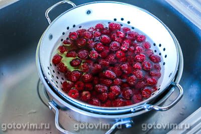 Фотографии рецепта Компот из малины, 01 Компот из малины, Шаг 01
