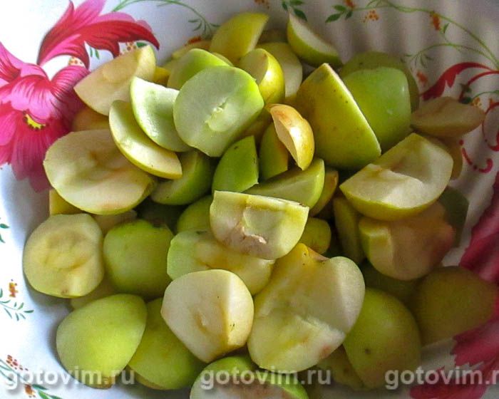 Фотографии рецепта Компот из яблок и вишни с мятой, 01 Компот из яблок и вишни с мятой, Шаг 01
